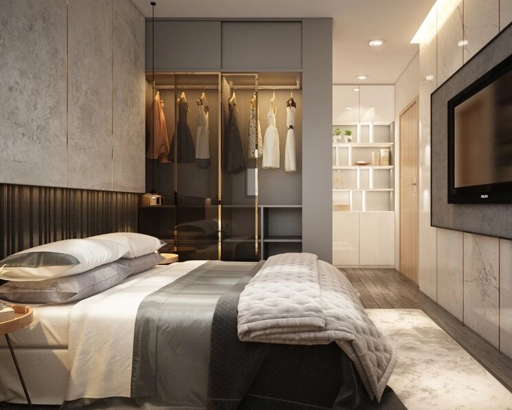 Bedroom, tarc-ishva 3 Bedroom 2850 Sq.Ft. Apartment In Sector 63a Gurgaon 8164722