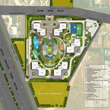 Master Plan in 3 BHK Apartment at Tarc Ishva, Sector 63a – for Sale