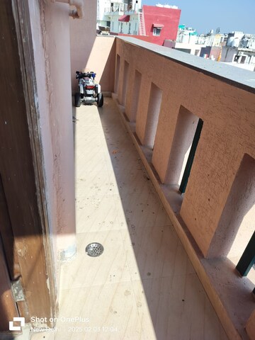 Balcony in 1 BHK Apartment at Palm Residency Chhatarpur, Chattarpur – for Rent