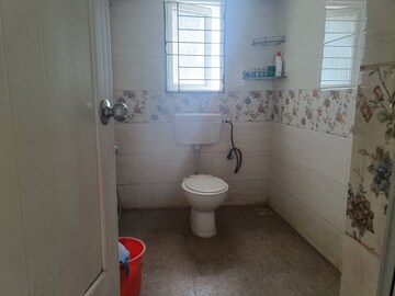 Bathroom in 3 BHK Apartment at Royal Palms Ruby Isle Apartment, Goregaon East – for Rent