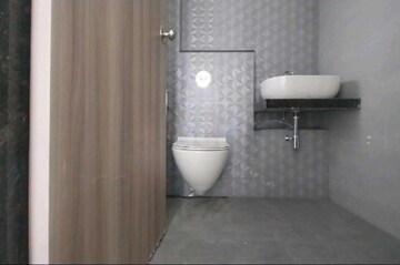 Bathroom in 2 BHK Apartment at Ashar Axis, Majiwada – for Rent