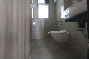 Bathroom in 2 BHK Apartment at Ashar Axis, Majiwada – for Rent
