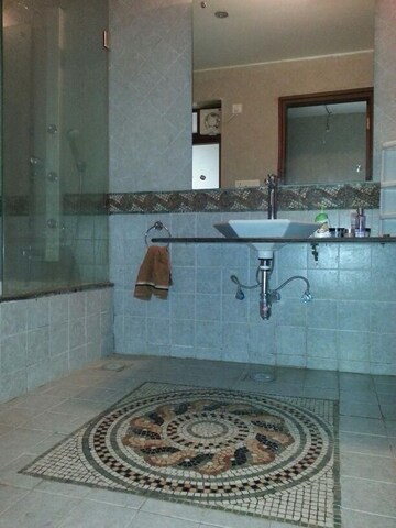 Bathroom in 2 BHK Apartment at Bambolim – for Rent
