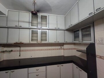 Kitchen in 3 BHK Apartment at Shwetambara CHS, Kandivali West – for Rent