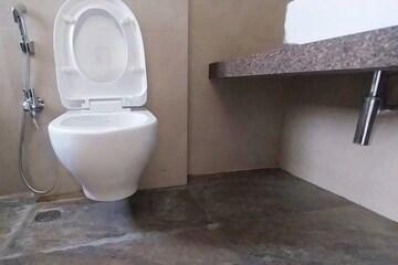 Bathroom in 2 BHK Apartment at Lodha Casa Viva, Majiwada – for Rent