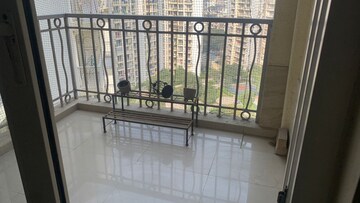 Balcony in 3.5 BHK Apartment at Ahinsa Khand 1 – for Rent