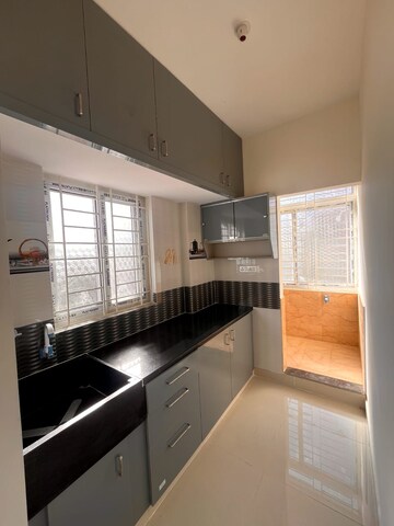 Kitchen in 1 BHK Builder Floor at Whitefield – for Rent