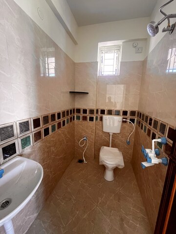 Bathroom in 1 BHK Builder Floor at Whitefield – for Rent