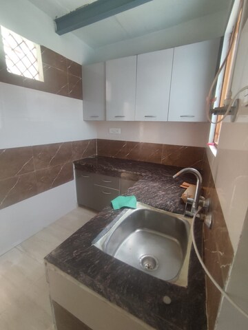 Kitchen in 1 RK Builder Floor at Palam Vihar Residents Association, Palam Vihar – for Rent