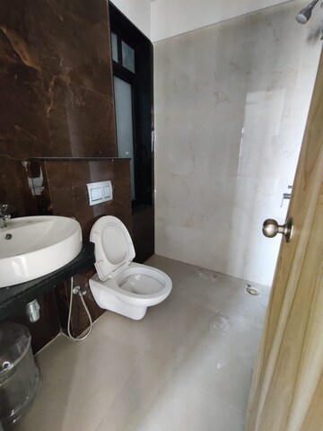 Bathroom in 1 BHK Apartment at MICL Aaradhya Highpark, Mira Road – for Rent