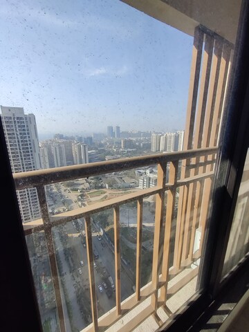 Balcony in 1 BHK Apartment at MICL Aaradhya Highpark, Mira Road – for Rent