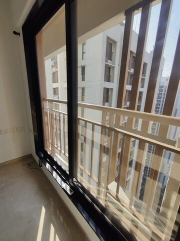 Balcony in 1 BHK Apartment at MICL Aaradhya Highpark, Mira Road – for Rent