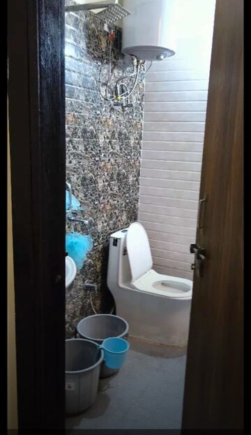 Bathroom in 2 BHK Builder Floor at Mehrauli – for Rent
