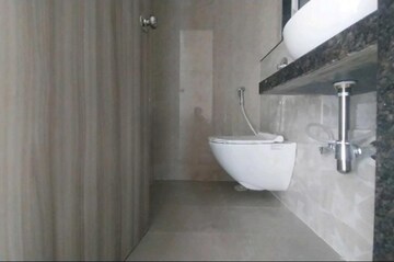Bathroom in 1 BHK Apartment at Ashar Axis, Majiwada – for Rent