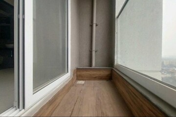 Balcony in 1 BHK Apartment at Ashar Axis, Majiwada – for Rent