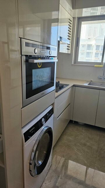 Kitchen in 1 BHK Apartment at Hiranandani Regent Hill, Powai – for Rent
