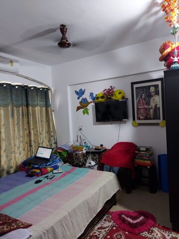 Living Room in 2 BHK Apartment at Cirrus CHSL Cosmos Paradise, Vasant Vihar – for Rent