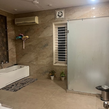 Bathroom in 4 BHK Builder Floor at Auram Floor, South City 2 – for Sale