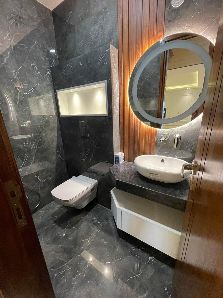 Bathroom, parklands 4 Bedroom 500 Sq.Ft. Builder Floor In Sector 85 Faridabad 8165171