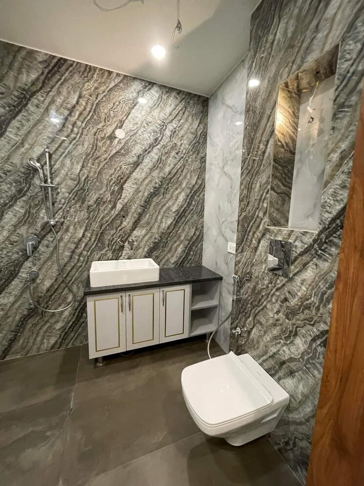 Bathroom, parklands 4 Bedroom 500 Sq.Ft. Builder Floor In Sector 85 Faridabad 8165171