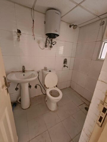 Bathroom in 3 BHK Apartment at Rajhans Apartments, Indrapuram – for Sale