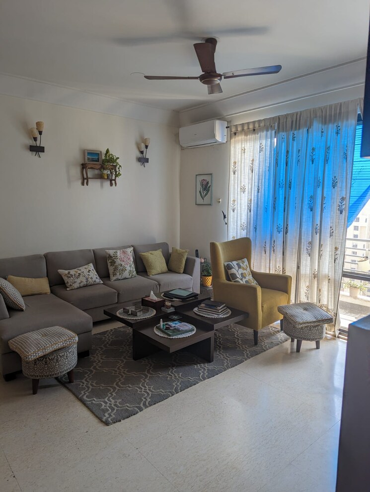Living Room, unitech-fresco 3 Bedroom 1877 Sq.Ft. Apartment In Sector 50 Gurgaon 8165227