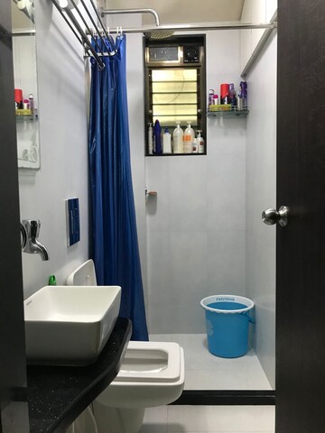 Bathroom in 1 BHK Apartment at Shree Sai Datta CHS, Matunga West – for Rent