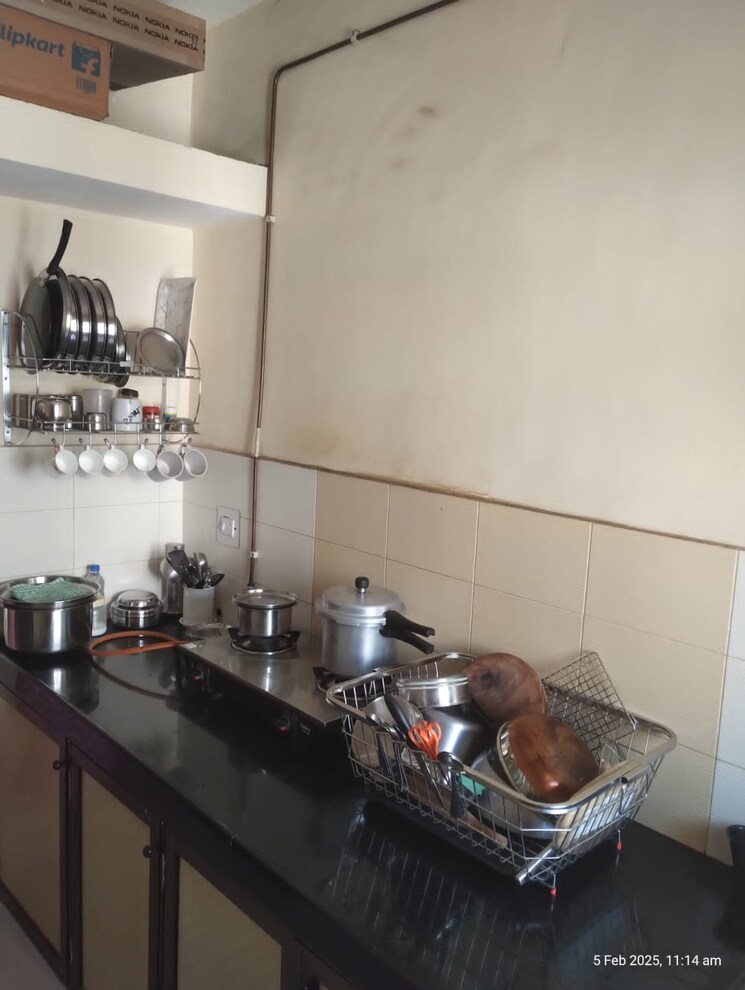 Kitchen, vijay-garden 1 Bedroom 650 Sq.Ft. Apartment In Ghodbunder Road Thane 8165360