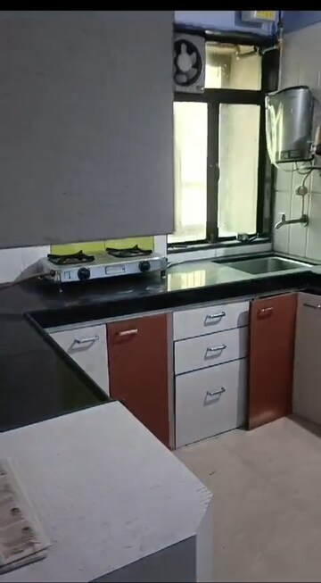 Kitchen in 2 BHK Builder Floor at Mathura Niketan CHS, Bhayandar West – for Sale