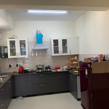 Kitchen in 3 BHK Apartment at NK Sharma Savitry Greens, Vip Road – for Rent