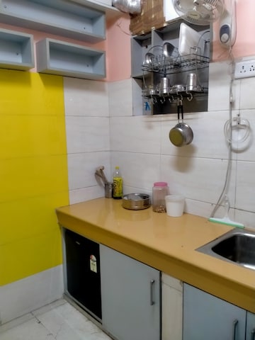 Kitchen in 1 BHK Apartment at Shree Krishna Apartments Noida, Sector 117 – for Rent