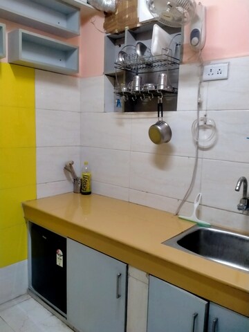 Kitchen in 1 BHK Apartment at Shree Krishna Apartments Noida, Sector 117 – for Rent