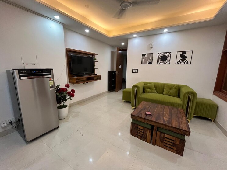 Living Room, saket 2 Bedroom 900 Sq.Ft. Builder Floor In Saket Delhi 8165484