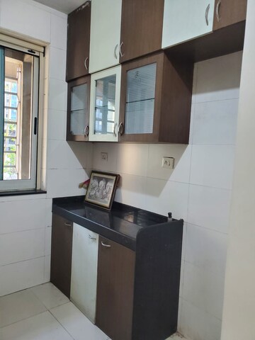 Kitchen in 2 BHK Apartment at Sheth Vasant Lawns, Laxmi Nagar – for Rent