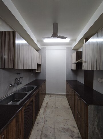 Kitchen in 3 BHK Apartment at Vasant Kunj – for Rent