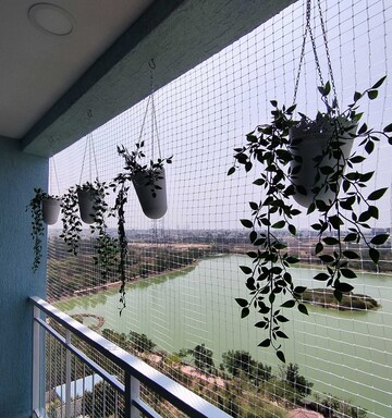 Balcony in 2 BHK Apartment at SJR Blue Waters, Off Sarjapur Road – for Sale