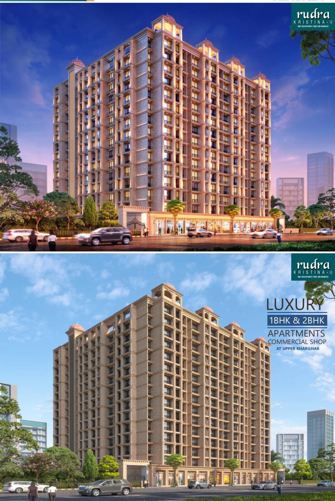 1 BHK 690 Sq.Ft. Apartment in Rudra Kristina