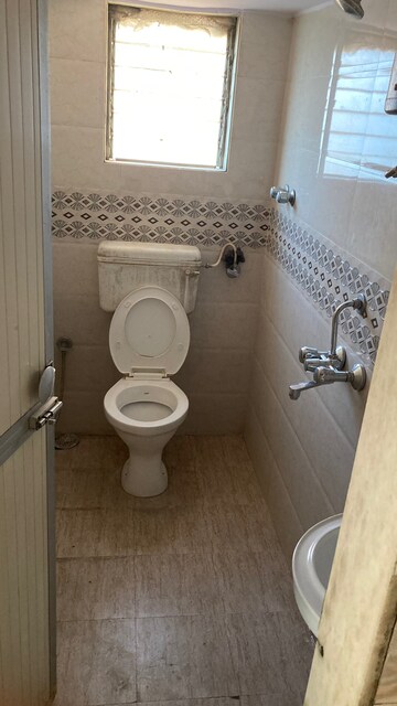 Bathroom in 2 BHK Apartment at Bhavani Tower, Powai – for Rent