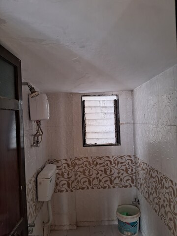 Bathroom in 1 BHK Apartment at Mandar Heights, Virar West – for Rent