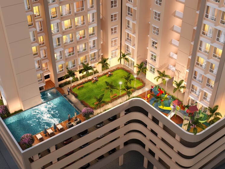 Bedroom, lively-kalpavruksha-oneness 2 Bedroom 700 Sq.Ft. Apartment In Sector 19 Taloja Navi Mumbai 8165724