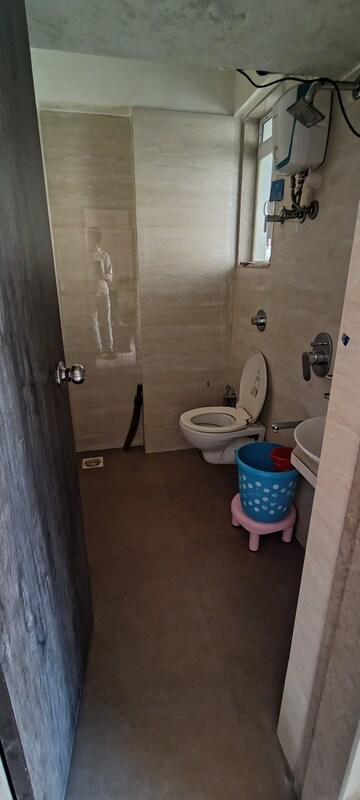 Bathroom in 1 BHK Apartment at Addon Homes, Mira Road – for Rent