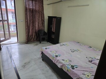 Bedroom in 4 BHK Builder Floor at RWA Residential Society, Sector 40 – for Rent