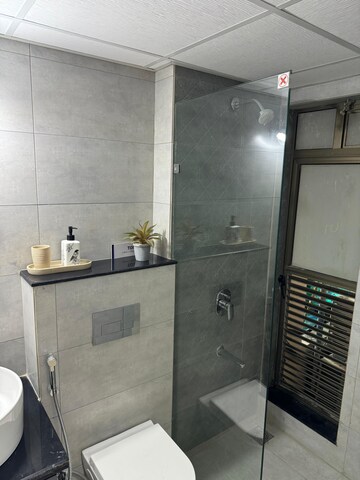 Bathroom in 1 BHK Apartment at Andheri East – for Rent
