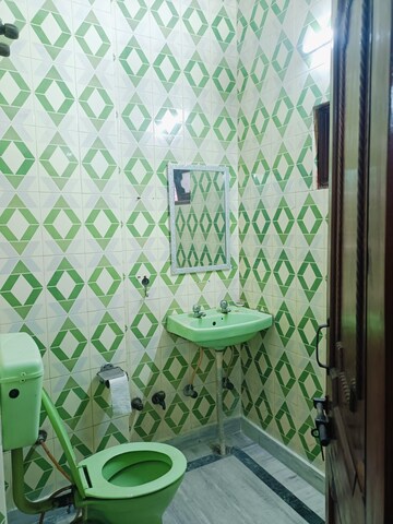 Bathroom in 2 BHK Builder Floor at Subhash Nagar – for Rent