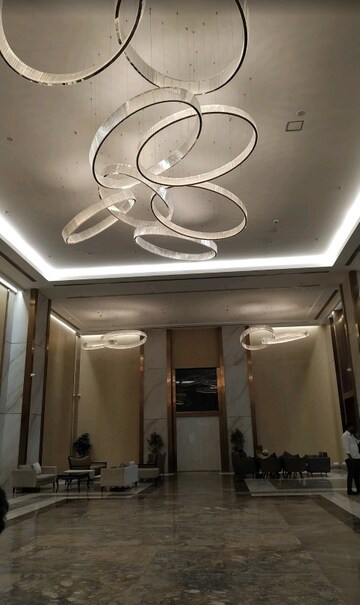 Building Lobby in 3 BHK Apartment at Marathon Monte South, Byculla West – for Rent