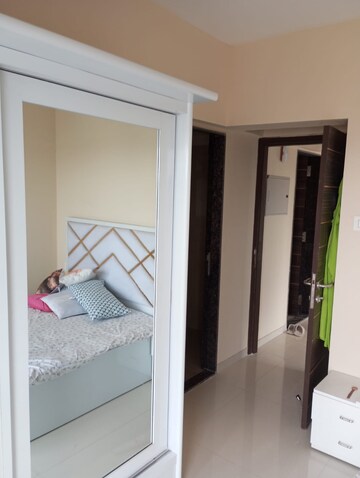 Master Bedroom in 1 BHK Apartment at Sahajanand Athena, Goregaon West – for Rent