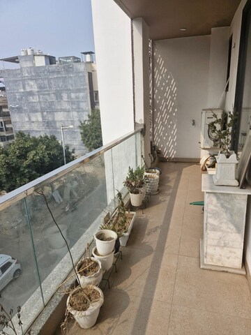 Balcony in 3 BHK Builder Floor at Ansal API Esencia, Sector 67 – for Sale