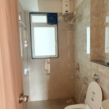 Bathroom in 2 BHK Apartment at Ashar Axis, Subhash Nagar – for Rent