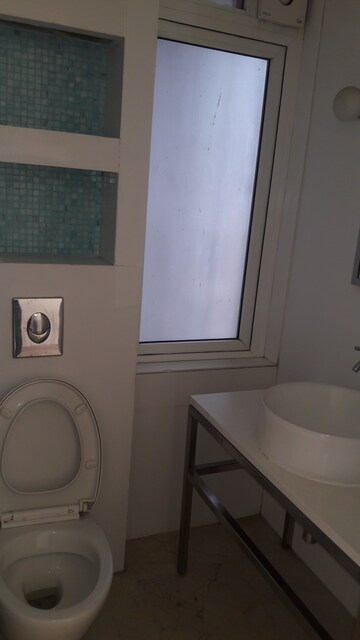 Bathroom in 1 BHK Apartment at Mantri Serene, Goregaon East – for Rent