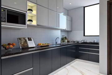 Kitchen in 2 BHK Apartment at Reliable Balaji Aura, Taloja – for Sale
